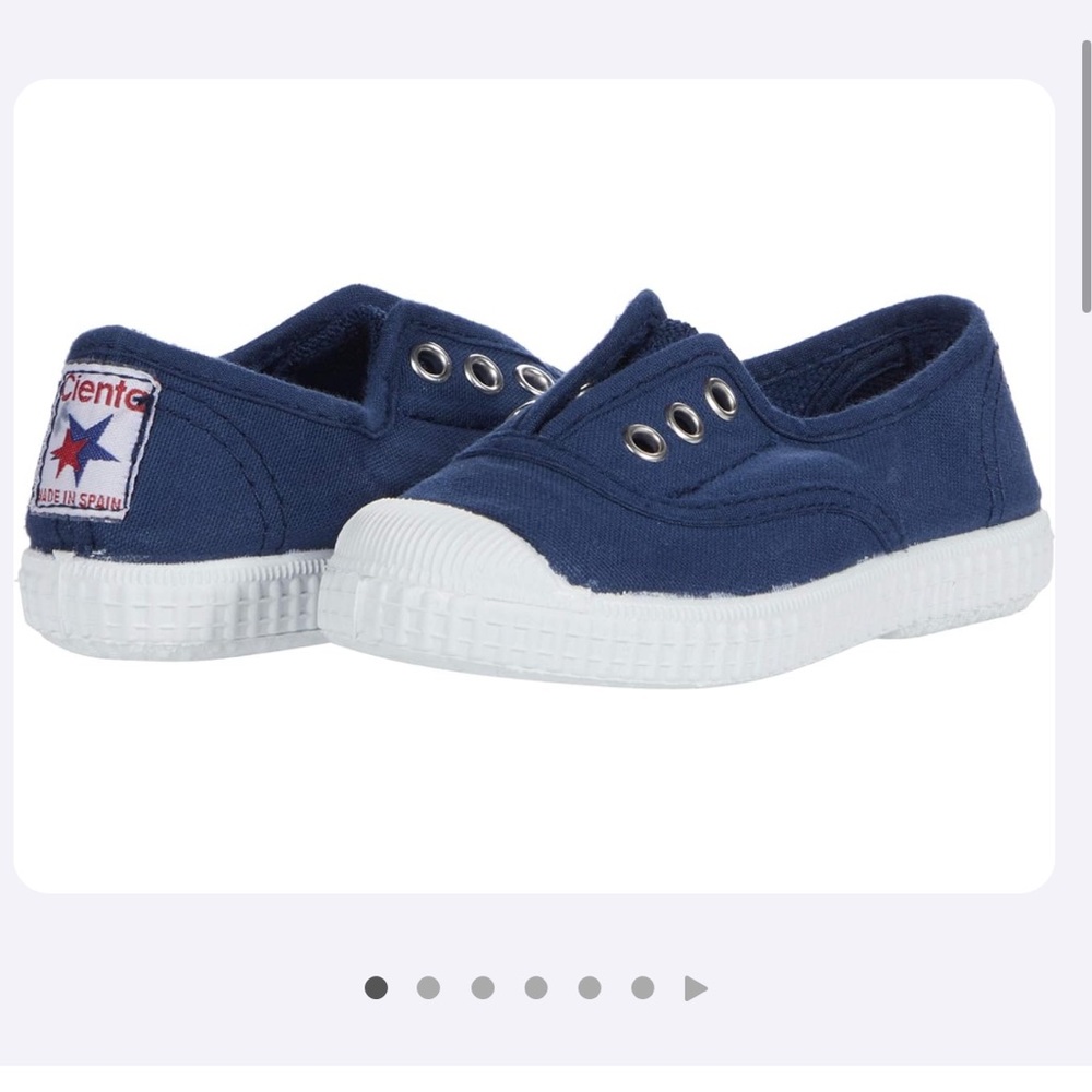 CIENTA unisex kids slip on shoe